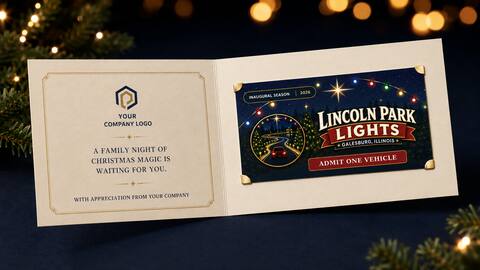 Personalized company ticket presentation