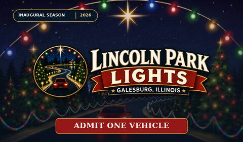 Lincoln Park Lights admit one vehicle ticket
